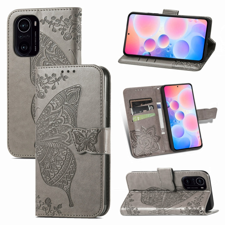Butterfly Love Flowers Embossed Horizontal Flip Leather Case with Holder & Card Slots & Wallet & Lanyard, For Xiaomi Redmi K40 /K40 Pro /K40 Pro+, For Xiaomi Redmi Note10 5G, For Xiaomi Mi 10S, For Xiaomi Redmi Note 10 Pro, For OPPO Find X3 Pro        ...