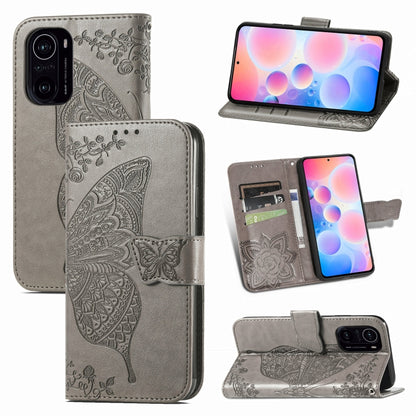 Butterfly Love Flowers Embossed Horizontal Flip Leather Case with Holder & Card Slots & Wallet & Lanyard, For Xiaomi Redmi K40 /K40 Pro /K40 Pro+, For Xiaomi Redmi Note10 5G, For Xiaomi Mi 10S, For Xiaomi Redmi Note 10 Pro, For OPPO Find X3 Pro        ...