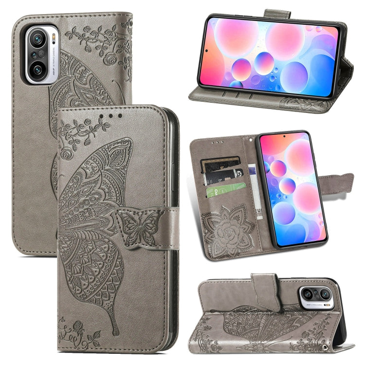 Butterfly Love Flowers Embossed Horizontal Flip Leather Case with Holder & Card Slots & Wallet & Lanyard, For Xiaomi Redmi K40 /K40 Pro /K40 Pro+, For Xiaomi Redmi Note10 5G, For Xiaomi Mi 10S, For Xiaomi Redmi Note 10 Pro, For OPPO Find X3 Pro        ...