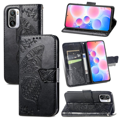 Butterfly Love Flowers Embossed Horizontal Flip Leather Case with Holder & Card Slots & Wallet & Lanyard, For Xiaomi Redmi K40 /K40 Pro /K40 Pro+, For Xiaomi Redmi Note10 5G, For Xiaomi Mi 10S, For Xiaomi Redmi Note 10 Pro, For OPPO Find X3 Pro        ...