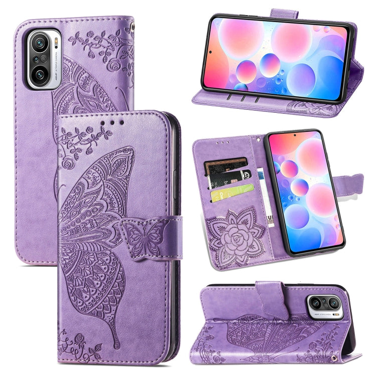 Butterfly Love Flowers Embossed Horizontal Flip Leather Case with Holder & Card Slots & Wallet & Lanyard, For Xiaomi Redmi K40 /K40 Pro /K40 Pro+, For Xiaomi Redmi Note10 5G, For Xiaomi Mi 10S, For Xiaomi Redmi Note 10 Pro, For OPPO Find X3 Pro        ...