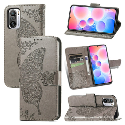 Butterfly Love Flowers Embossed Horizontal Flip Leather Case with Holder & Card Slots & Wallet & Lanyard, For Xiaomi Redmi K40 /K40 Pro /K40 Pro+, For Xiaomi Redmi Note10 5G, For Xiaomi Mi 10S, For Xiaomi Redmi Note 10 Pro, For OPPO Find X3 Pro        ...