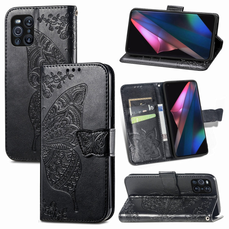 Butterfly Love Flowers Embossed Horizontal Flip Leather Case with Holder & Card Slots & Wallet & Lanyard, For Xiaomi Redmi K40 /K40 Pro /K40 Pro+, For Xiaomi Redmi Note10 5G, For Xiaomi Mi 10S, For Xiaomi Redmi Note 10 Pro, For OPPO Find X3 Pro        ...