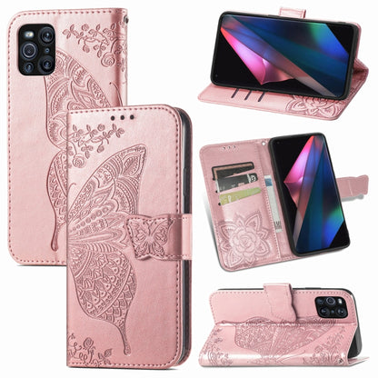 Butterfly Love Flowers Embossed Horizontal Flip Leather Case with Holder & Card Slots & Wallet & Lanyard, For Xiaomi Redmi K40 /K40 Pro /K40 Pro+, For Xiaomi Redmi Note10 5G, For Xiaomi Mi 10S, For Xiaomi Redmi Note 10 Pro, For OPPO Find X3 Pro        ...