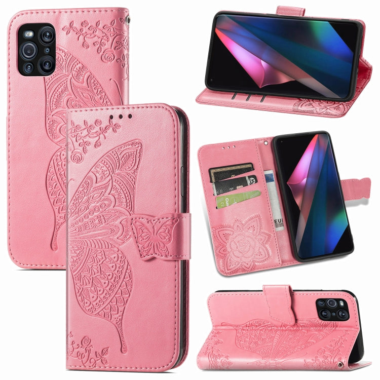 Butterfly Love Flowers Embossed Horizontal Flip Leather Case with Holder & Card Slots & Wallet & Lanyard, For Xiaomi Redmi K40 /K40 Pro /K40 Pro+, For Xiaomi Redmi Note10 5G, For Xiaomi Mi 10S, For Xiaomi Redmi Note 10 Pro, For OPPO Find X3 Pro        ...