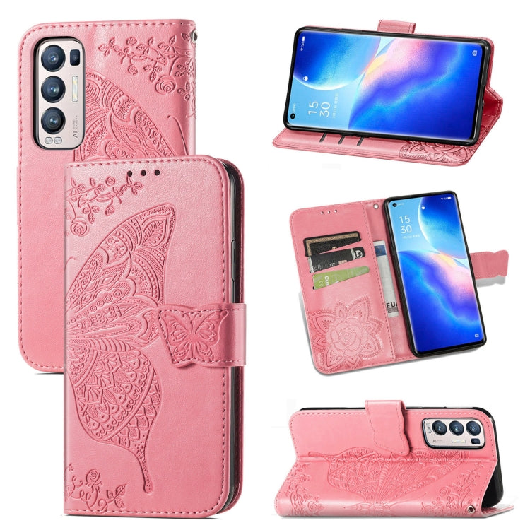 Butterfly Love Flowers Embossed Horizontal Flip Leather Case with Holder & Card Slots & Wallet & Lanyard, For Xiaomi Redmi K40 /K40 Pro /K40 Pro+, For Xiaomi Redmi Note10 5G, For Xiaomi Mi 10S, For Xiaomi Redmi Note 10 Pro, For OPPO Find X3 Pro        ...