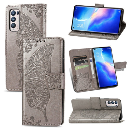 Butterfly Love Flowers Embossed Horizontal Flip Leather Case with Holder & Card Slots & Wallet & Lanyard, For Xiaomi Redmi K40 /K40 Pro /K40 Pro+, For Xiaomi Redmi Note10 5G, For Xiaomi Mi 10S, For Xiaomi Redmi Note 10 Pro, For OPPO Find X3 Pro        ...