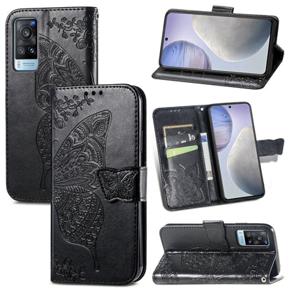 Butterfly Love Flowers Embossed Horizontal Flip Leather Case with Holder & Card Slots & Wallet & Lanyard, For Xiaomi Redmi K40 /K40 Pro /K40 Pro+, For Xiaomi Redmi Note10 5G, For Xiaomi Mi 10S, For Xiaomi Redmi Note 10 Pro, For OPPO Find X3 Pro        ...