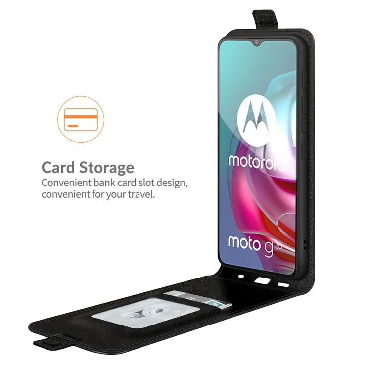 Black vertical flip phone case with card slot and photo frame window