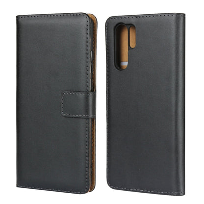 Black leather flip holster wallet case with card slot and phone camera cutout