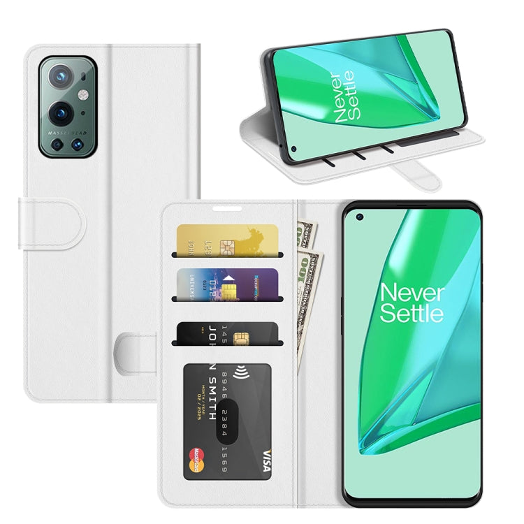 White flip wallet protective case with card slots and fold-out stand