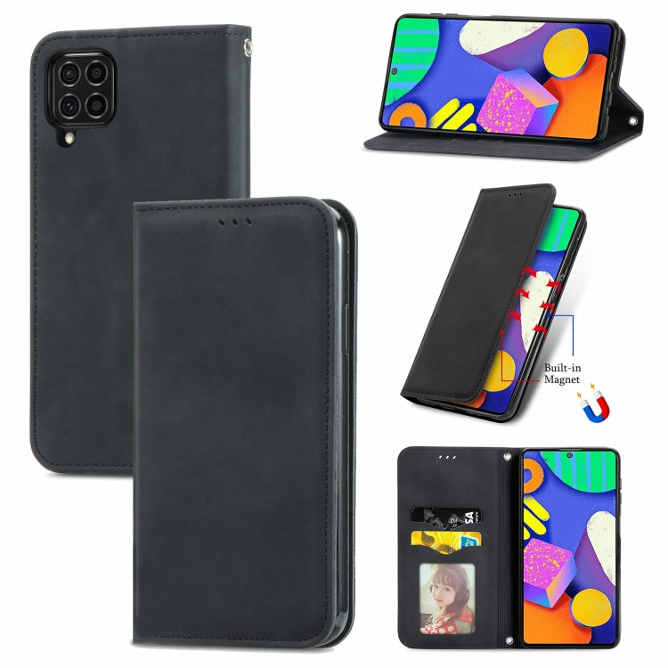 Retro Skin Feel Business Magnetic Horizontal Flip Leather Case With Holder & Card Slots & Wallet & Photo Frame, For Xiaomi Redmi Note10 5G, For OPPO A54 4G, For Samsung Galaxy A22 4G (EU Version), For Samsung Galaxy F62, For Samsung Galaxy A22 5G
