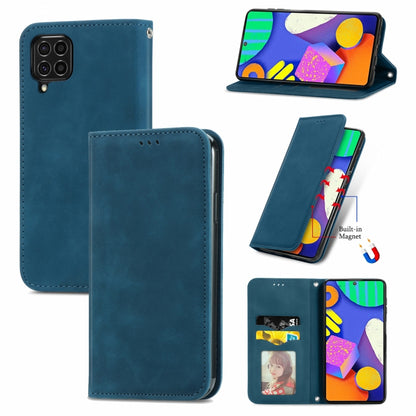 Retro Skin Feel Business Magnetic Horizontal Flip Leather Case With Holder & Card Slots & Wallet & Photo Frame, For Xiaomi Redmi Note10 5G, For OPPO A54 4G, For Samsung Galaxy A22 4G (EU Version), For Samsung Galaxy F62, For Samsung Galaxy A22 5G