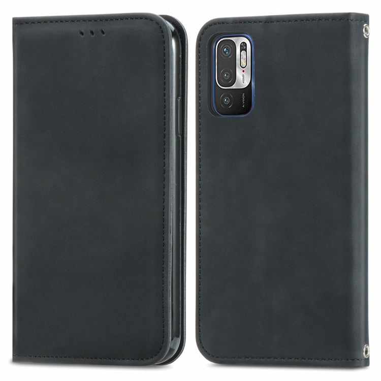Retro Skin Feel Business Magnetic Horizontal Flip Leather Case With Holder & Card Slots & Wallet & Photo Frame, For Xiaomi Redmi Note10 5G, For OPPO A54 4G, For Samsung Galaxy A22 4G (EU Version), For Samsung Galaxy F62, For Samsung Galaxy A22 5G