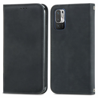Retro Skin Feel Business Magnetic Horizontal Flip Leather Case With Holder & Card Slots & Wallet & Photo Frame, For Xiaomi Redmi Note10 5G, For OPPO A54 4G, For Samsung Galaxy A22 4G (EU Version), For Samsung Galaxy F62, For Samsung Galaxy A22 5G