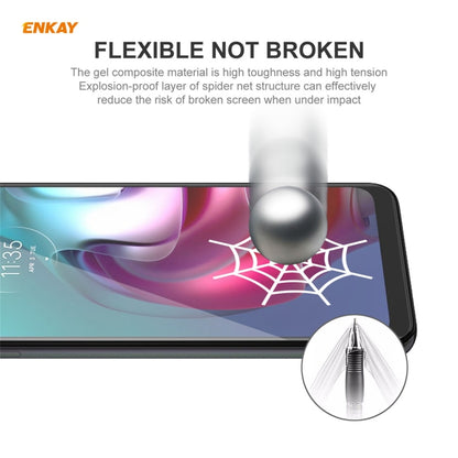 Explosion-proof flexible screen protector film for smartphone, impact protection design