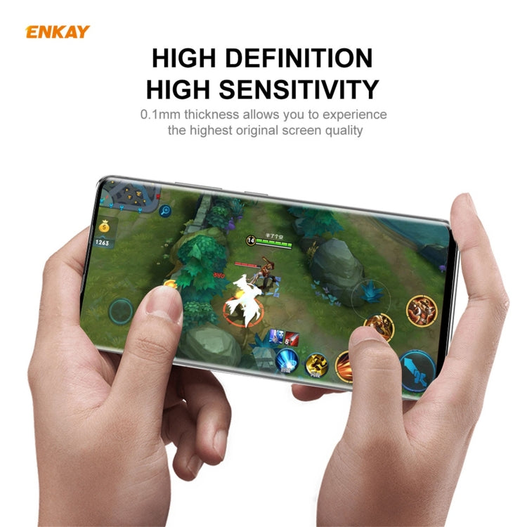 High-sensitivity 0.1mm screen protector film for smooth touch on a smartphone