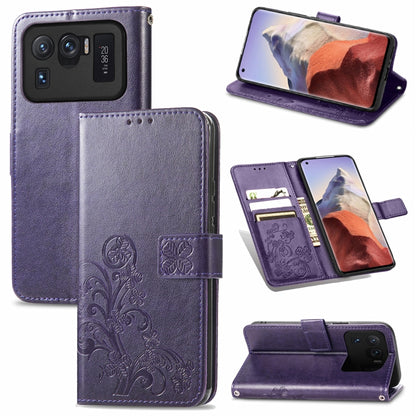 Four-leaf Clasp Embossed Buckle Mobile Phone Protection Leather Case with Lanyard & Card Slot & Wallet & Bracket Function, For Samsung Galaxy A22 5G, For Samsung Galaxy A22 4G, For Samsung Galaxy F62/M62, For Samsung Galaxy S21 FE, For OPPO A54  4G    ...