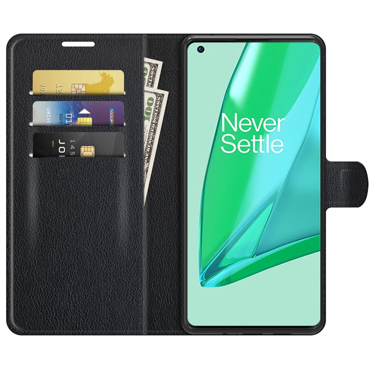 For OnePlus 9 Pro Litchi Texture Horizontal Flip Protective Case with Holder & Card Slots & Wallet, For OnePlus 9 Pro