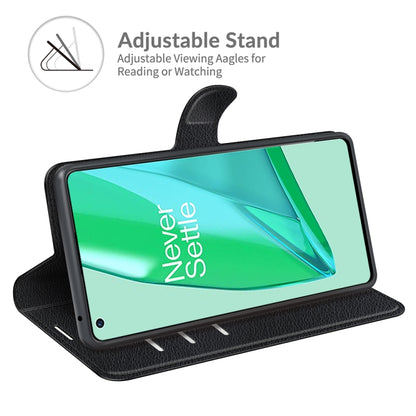 For OnePlus 9 Pro Litchi Texture Horizontal Flip Protective Case with Holder & Card Slots & Wallet, For OnePlus 9 Pro