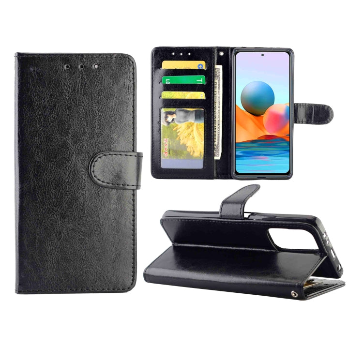 Crazy Horse Texture Leather Horizontal Flip Protective Case with Holder & Card Slots & Wallet & Photo Frame, For Xiaomi Redmi Note10 Pro, For Xiaomi Redmi Note10 4G, For OPPO A54 4G, For OPPO F19 Pro / A94 4G / Reno F, For OPPO Realme X7 Pro           ...