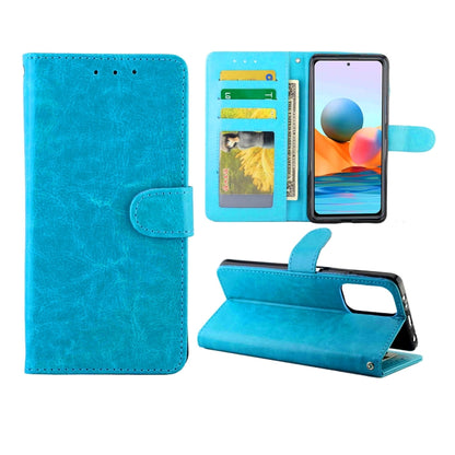 Crazy Horse Texture Leather Horizontal Flip Protective Case with Holder & Card Slots & Wallet & Photo Frame, For Xiaomi Redmi Note10 Pro, For Xiaomi Redmi Note10 4G, For OPPO A54 4G, For OPPO F19 Pro / A94 4G / Reno F, For OPPO Realme X7 Pro           ...