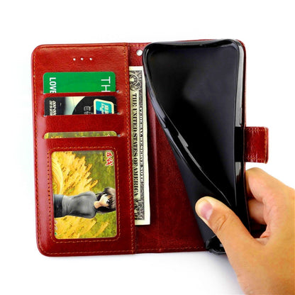 Crazy Horse Texture Leather Horizontal Flip Protective Case with Holder & Card Slots & Wallet & Photo Frame, For Xiaomi Redmi Note10 Pro, For Xiaomi Redmi Note10 4G, For OPPO A54 4G, For OPPO F19 Pro / A94 4G / Reno F, For OPPO Realme X7 Pro           ...