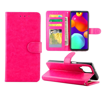 Crazy Horse Texture Leather Horizontal Flip Protective Case with Holder & Card Slots & Wallet & Photo Frame, For Xiaomi Redmi Note10 Pro, For Xiaomi Redmi Note10 4G, For OPPO A54 4G, For OPPO F19 Pro / A94 4G / Reno F, For OPPO Realme X7 Pro           ...