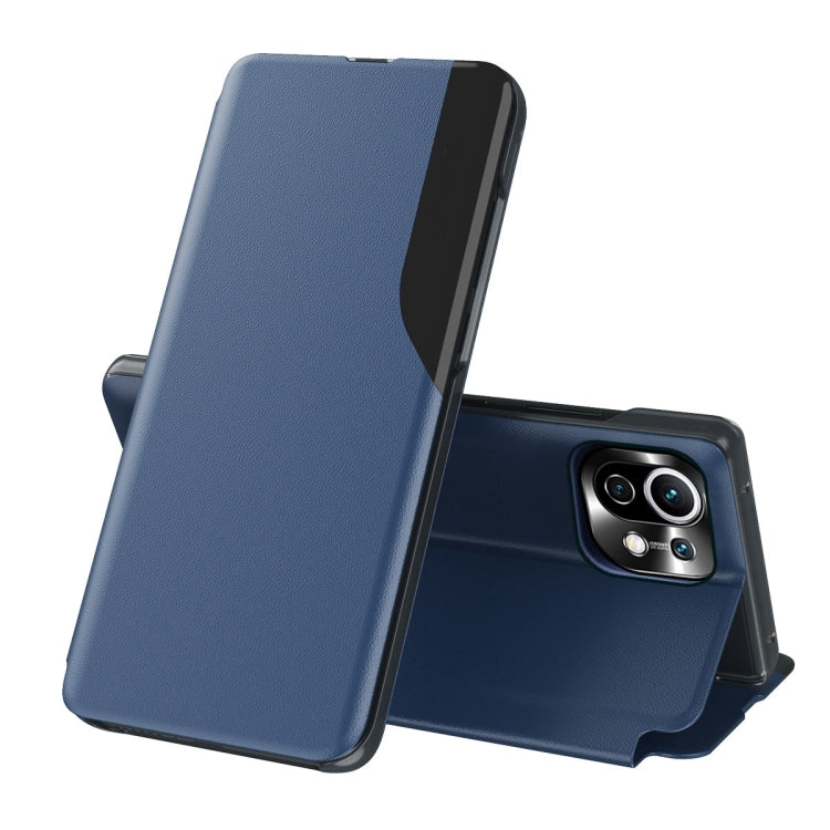 Attraction Flip Holder Leather Phone Case, For Xiaomi Mi 11 Lite, For Xiaomi Mi 11 Pro