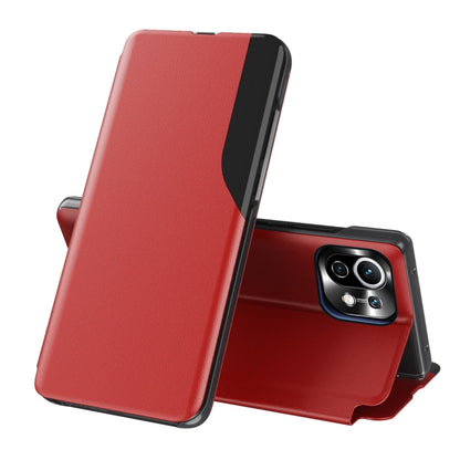 Attraction Flip Holder Leather Phone Case, For Xiaomi Mi 11 Lite, For Xiaomi Mi 11 Pro