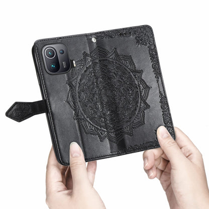 Mandala Embossing Pattern Horizontal Flip Leather Case with Holder & Card Slots & Wallet & Lanyard, For Xiaomi Mi 11 Pro, For Xiaomi Mi 11 Ultra