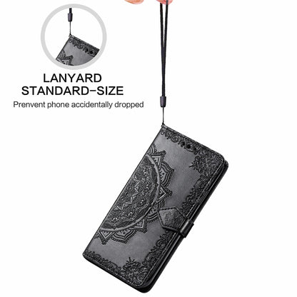 Mandala Embossing Pattern Horizontal Flip Leather Case with Holder & Card Slots & Wallet & Lanyard, For Xiaomi Mi 11 Pro, For Xiaomi Mi 11 Ultra
