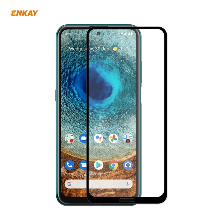 Tempered glass screen protector film with full coverage for smartphone screen