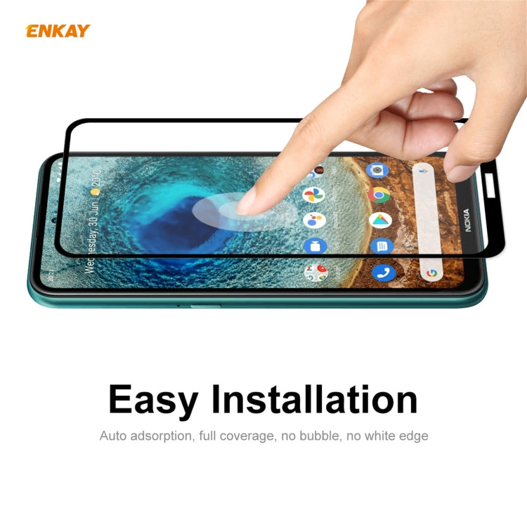 Tempered glass screen protector film with full coverage installation