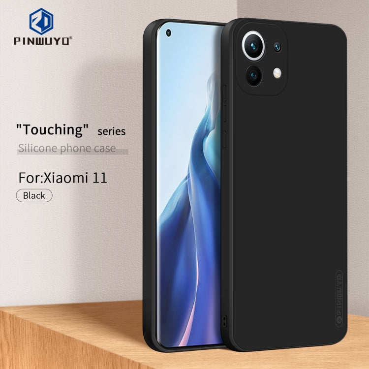 Black silicone TPU phone case, back view with dual camera cutouts and side openings.