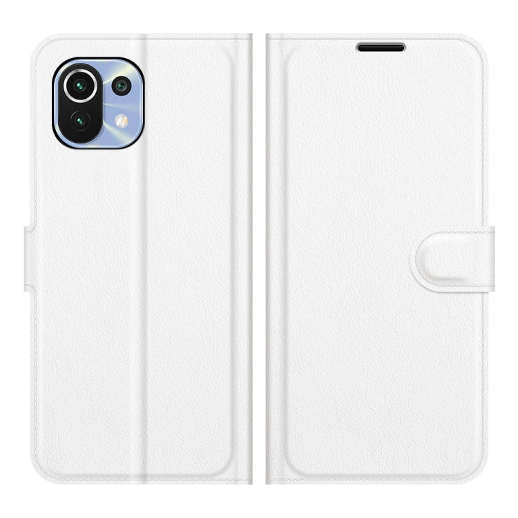 For Xiaomi Mi 11 Lite 4G /  5G Litchi Texture Horizontal Flip Protective Case with Holder & Card Slots & Wallet, For Xiaomi Mi 11 Lite 4G / 5G