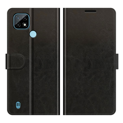 Black textured flip wallet phone case with card slots and stand flip cover