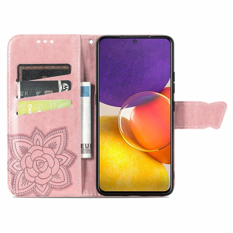 Butterfly Love Flower Embossed Horizontal Flip Leather Case with Bracket / Card Slot / Wallet / Lanyard, For Samsung Galaxy A82 5G, For Samsung Galaxy A32 4G, For Sony Xperia 1 III, For OPPO F19  4G/ A74 4G, For Nokia 6.3, For LG Stylo 7 4G