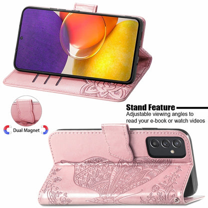 Butterfly Love Flower Embossed Horizontal Flip Leather Case with Bracket / Card Slot / Wallet / Lanyard, For Samsung Galaxy A82 5G, For Samsung Galaxy A32 4G, For Sony Xperia 1 III, For OPPO F19  4G/ A74 4G, For Nokia 6.3, For LG Stylo 7 4G