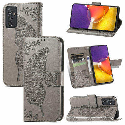 Butterfly Love Flower Embossed Horizontal Flip Leather Case with Bracket / Card Slot / Wallet / Lanyard, For Samsung Galaxy A82 5G, For Samsung Galaxy A32 4G, For Sony Xperia 1 III, For OPPO F19  4G/ A74 4G, For Nokia 6.3, For LG Stylo 7 4G