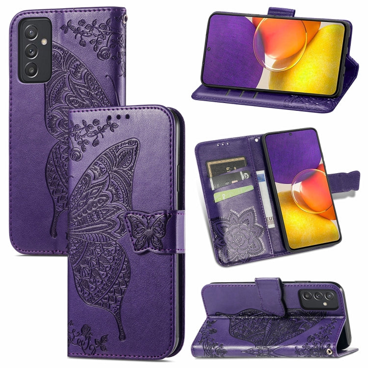 Butterfly Love Flower Embossed Horizontal Flip Leather Case with Bracket / Card Slot / Wallet / Lanyard, For Samsung Galaxy A82 5G, For Samsung Galaxy A32 4G, For Sony Xperia 1 III, For OPPO F19  4G/ A74 4G, For Nokia 6.3, For LG Stylo 7 4G