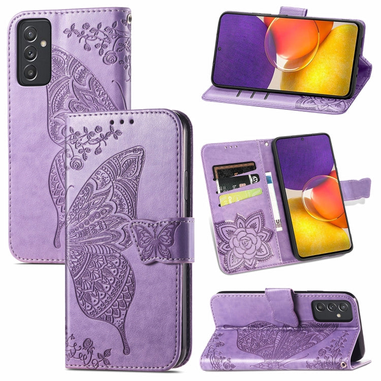 Butterfly Love Flower Embossed Horizontal Flip Leather Case with Bracket / Card Slot / Wallet / Lanyard, For Samsung Galaxy A82 5G, For Samsung Galaxy A32 4G, For Sony Xperia 1 III, For OPPO F19  4G/ A74 4G, For Nokia 6.3, For LG Stylo 7 4G