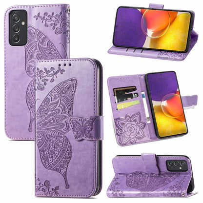 Butterfly Love Flower Embossed Horizontal Flip Leather Case with Bracket / Card Slot / Wallet / Lanyard, For Samsung Galaxy A82 5G, For Samsung Galaxy A32 4G, For Sony Xperia 1 III, For OPPO F19  4G/ A74 4G, For Nokia 6.3, For LG Stylo 7 4G