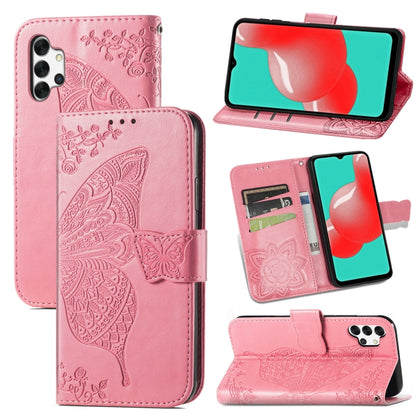 Butterfly Love Flower Embossed Horizontal Flip Leather Case with Bracket / Card Slot / Wallet / Lanyard, For Samsung Galaxy A82 5G, For Samsung Galaxy A32 4G, For Sony Xperia 1 III, For OPPO F19  4G/ A74 4G, For Nokia 6.3, For LG Stylo 7 4G