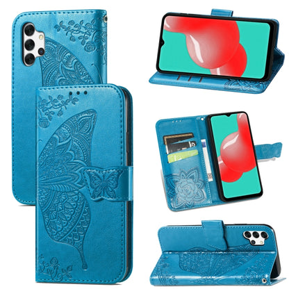 Butterfly Love Flower Embossed Horizontal Flip Leather Case with Bracket / Card Slot / Wallet / Lanyard, For Samsung Galaxy A82 5G, For Samsung Galaxy A32 4G, For Sony Xperia 1 III, For OPPO F19  4G/ A74 4G, For Nokia 6.3, For LG Stylo 7 4G