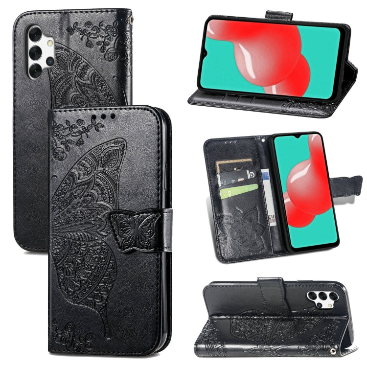 Butterfly Love Flower Embossed Horizontal Flip Leather Case with Bracket / Card Slot / Wallet / Lanyard, For Samsung Galaxy A82 5G, For Samsung Galaxy A32 4G, For Sony Xperia 1 III, For OPPO F19  4G/ A74 4G, For Nokia 6.3, For LG Stylo 7 4G