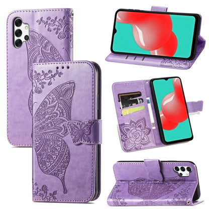 Butterfly Love Flower Embossed Horizontal Flip Leather Case with Bracket / Card Slot / Wallet / Lanyard, For Samsung Galaxy A82 5G, For Samsung Galaxy A32 4G, For Sony Xperia 1 III, For OPPO F19  4G/ A74 4G, For Nokia 6.3, For LG Stylo 7 4G