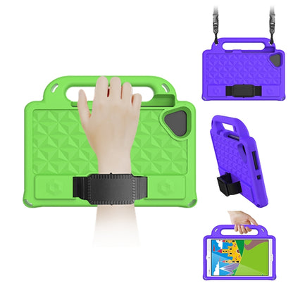 Diamond Series EVA Portable Flat Anti Falling Sleeve Protective Shell With Bracket / Strap, For Huawei MediaPad T8 8.0 inch, For Huawei MediaPad M5 lite 8.0 inch, For Huawei MediaPad M6 8.4 inch, For Huawei MediaPad M3 Lite 8.0 inch/8.4 inch           ...