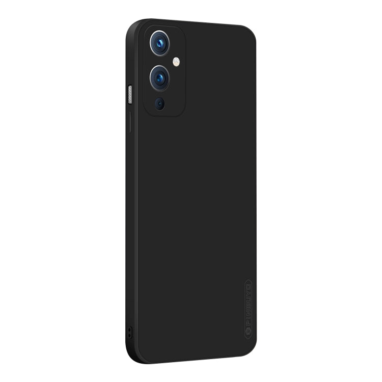 Black silicone TPU phone case with raised camera cutouts