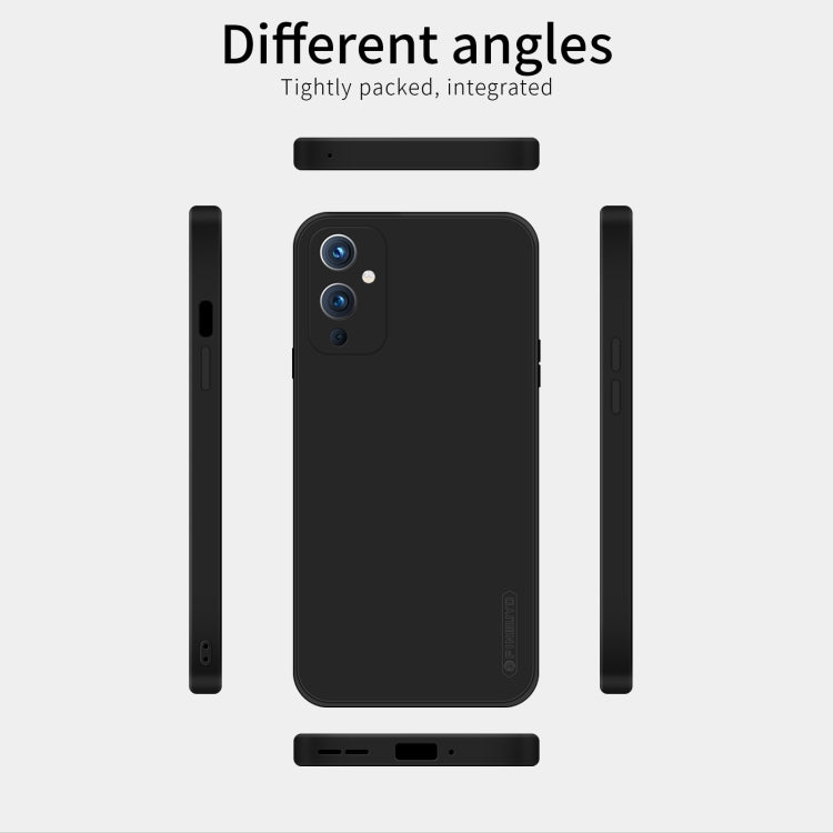 Black silicone TPU phone case shown from front and sides